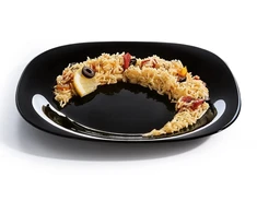 Luminarc Pietų lėkštė 27cm Carine, juoda