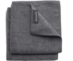 Brabantia Mikropluošto šluostės 2 vnt. 30x30cm - Dark Pilkas