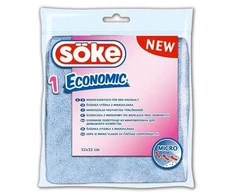 Šluostė, universali Söke Economic 9001378834366, mėlyna sp., mikropluoštas