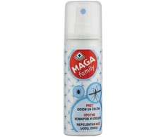 KVADRO MAGA FAMILY, priemonė nuo uodų ir erkių, be dujų, 60 ml