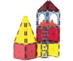 MAGNA-TILES Magnetinis konstruktorius „Ugniagesių automobilis“, 27 det.