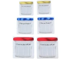 Maišeliai užspaudžiami daugkartiniai 70ml/150ml/400ml 6 vnt. ALPINA 871125225425