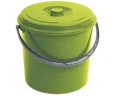 Maisto kibiras Curver 235238, 16 l, žalios spalvos.