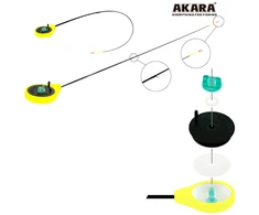 Meškerėle Žieminė Akara SPS-R, 33 cm. Geltona, Testas 0.7-2.8 g.
