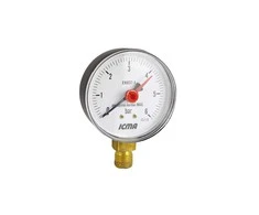 Manometras ICMA 1/4″, 63 mm, 10 BAR