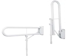 Thema Lux GRAB BAR HD-05, FOLDING, 76 CM, Baltas
