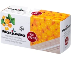 Marjukka Šaldymo maišelis su užtrauktuku 250 ml 50 vnt.