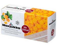 Šaldymo maišeliai MARJUKKA 0,25L 50 vnt.
