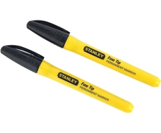 Žymeklis Stanley 0-47-316, 12 cm, juoda sp., 2 vnt.