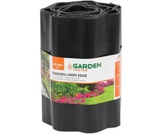 Mauriņa apmale Garden Center Juodas, 900 cm x 20 cm, melna krās.