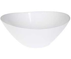 Mažas dubenėlis Bormioli Prometeo, baltos spalvos, 25 cm