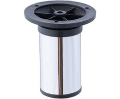 Baldų kojelė HAUSHALT CR FT-510, chromas, 50×100 mm