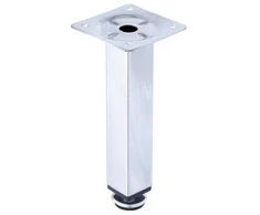 Baldų kojelė HAUSHALT CR FT-517, chromas, 25×25×150 mm