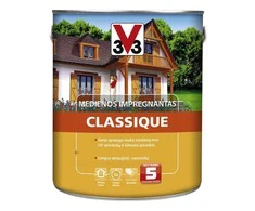 Medienos impregnatorius V33 Classique, skaidrios spalvos, 2,5 l