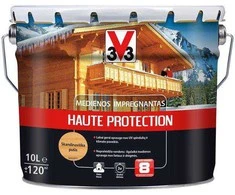 Medienos impregnavimo priemonė V33 Haute Protection, pušies spalva/skandinaviška pušis, 10 l