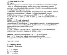 Trąšos kaktusams ir bonsams Compo, 0.25 l
