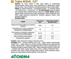 Agrochema Trąšos rudenį 1kg