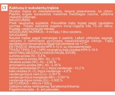 Trąšos kaktusams, sukulentams Garden Center, skystos, 0,45 l