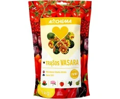 Trąšos lapinėms daržovėms, gėlėms, dekoratyviniams augalams Agrochema Vasara, didelės talpos, 1kg