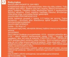Trąšos rožėms Garden Center, didelės talpos, 1kg