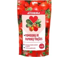 Trąšos pomidorams, paprikoms Agrochema, didelės talpos, 1kg