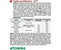 Trąšos pomidorams, paprikoms Agrochema, didelės talpos, 1kg