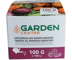 Universalios trąšos Garden Center, dideliems kiekiams, 0,1kg