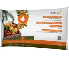 Rudeninės trąšos sodui Baltic Agro 15kg