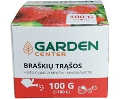 Braškių trąšos Garden Center, didelės talpos, 0,1kg