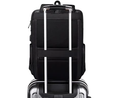 15" (~38 cm) Sponge All Black kuprinė, 15,4" su USB jungtimi, juodos spalvos, 41 x 28 x 14 cm, 0,6 kg