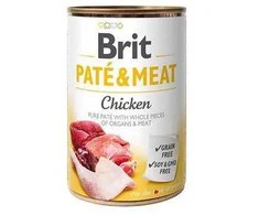 BRIT CARE Dog Chicken Pate&amp;Meat 400g