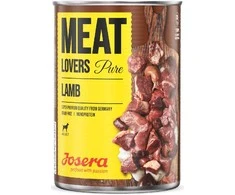 Josera Meat Lovers Pure ėriena konservuotas pašaras šunims su ėriena, 400g