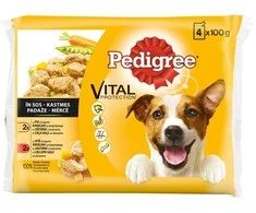 Konservuotas šunų ėdalo rinkinys PEDIGREE Adult, 4 x 100 g