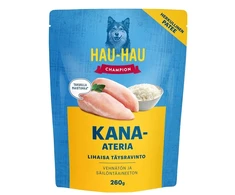 4Vets WET DOG FOOD HAUHAU CHAMPION CHCKN 260G