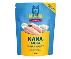 4Vets WET DOG FOOD HAUHAU CHAMPION CHCKN 260G