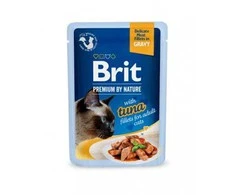 ĖDALAS KATĖMS BRIT tunas GRAVY 85 G