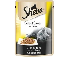 Šlapias kačių ėdalas Sheba, 0,085 kg