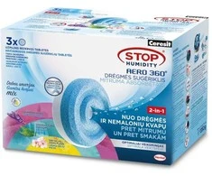 Sausintuvas Drėgmės rinktuvo tabletės Ceresit, 1350 g