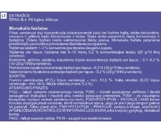 Monokalio fosfato trąšos augalams Garden Center, miltelių pavidalo, 1kg