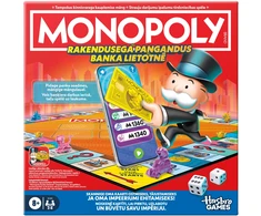 MONOPOLY Žaidimas „Monopolis: mobilioji bankininkystė“, estų/latvių k.