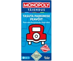 MONOPOLY Board game Free Parking Jackpot expansion ,In Estonian lang.,