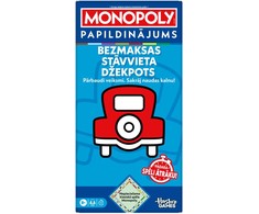 MONOPOLY stalo žaidimo papildymas, Laisvo parkingo lošimas, Latvių kalba,