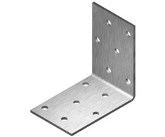 Montavimo kampas Haushalt, 80 mm x 80 mm x 60 mm x 2 mm