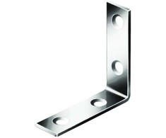 Montavimo kampas Vorman, 50 mm x 50 mm x 15 mm