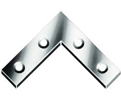 Tvirtinimo kampas Vorman, 75 mm x 12 mm