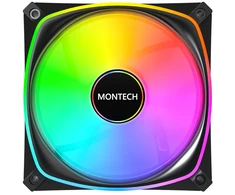 Montech AX120 PRO PWM Fan, DRGB – 120mm, juodas