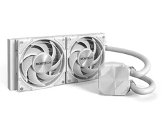 Montech Hyper Flow Silent 240 Baltas aio rinkinys