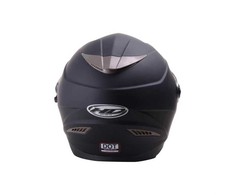 Motociklo šalmas HD-09B, XL, juodas.
