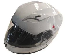 Motociklininko šalmas YM-925, M ,57-58 cm,, balta sp.