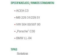 Variklių alyva Castrol Edge Titanium FST LL 5W - 30, sintetinis, 4 l